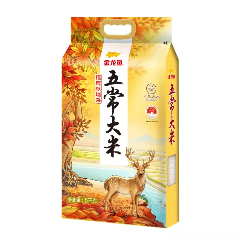 福鹿献瑞来五常大米5kg