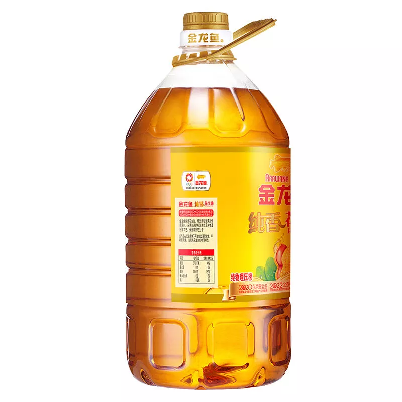 纯香花生油4L